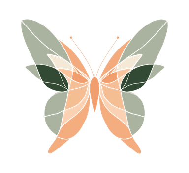 Warrior Butterfly Logo